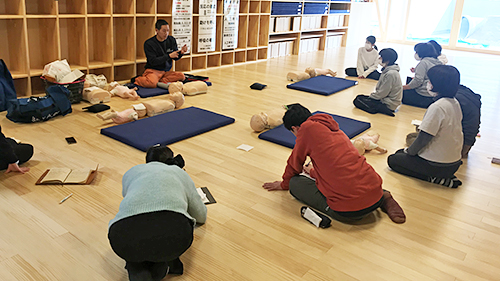 救命講習を行いました