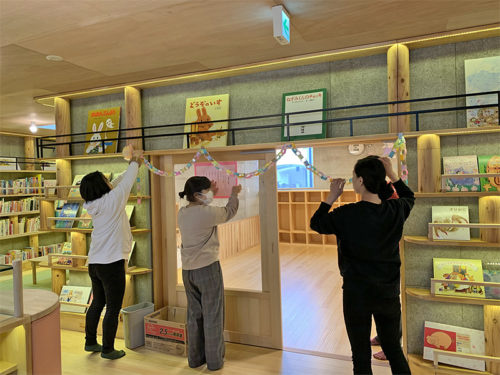 明日は入園式です。