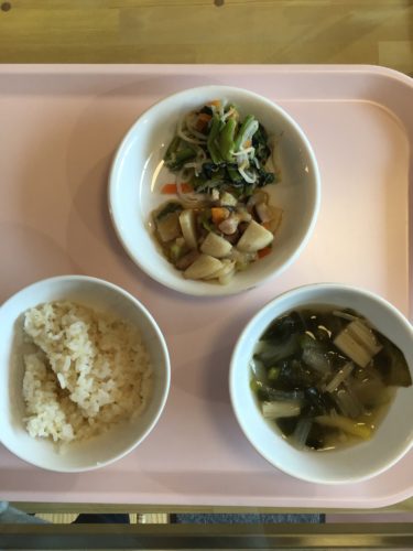 今日の給食