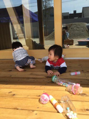 ひよこ組、りす組さん☆