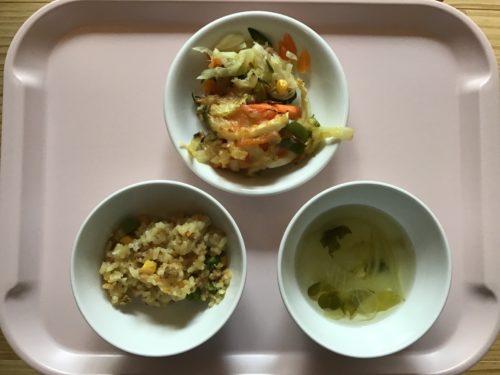 今日の給食