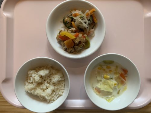 今日の給食