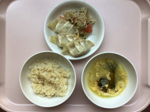 今日の給食