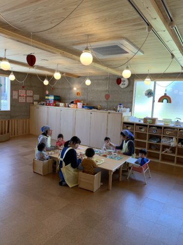 みんなでお昼ごはん