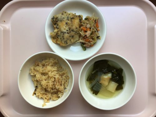 今日の給食