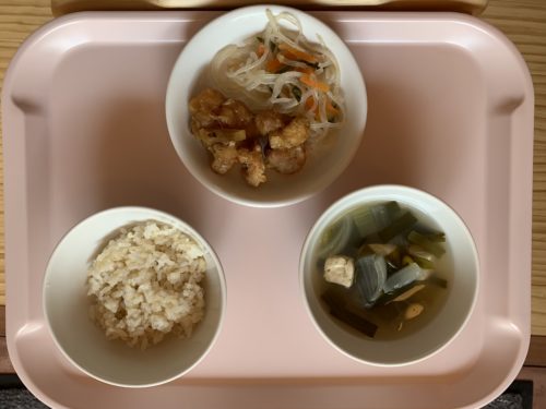今日の給食