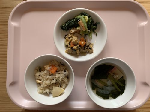 今日の給食