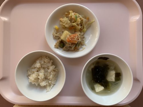 今日の給食