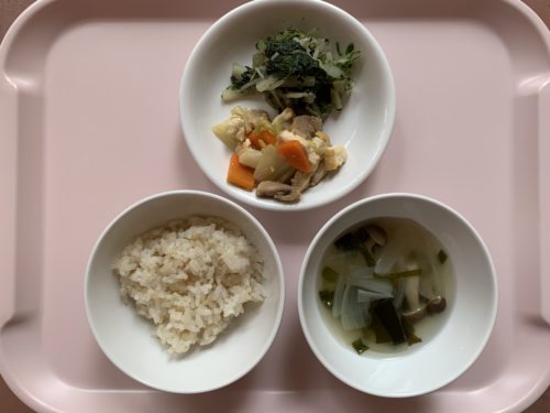 今日の給食