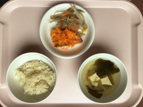 今日の給食