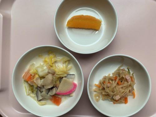 今日の給食