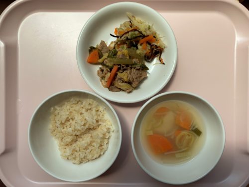 今日の給食