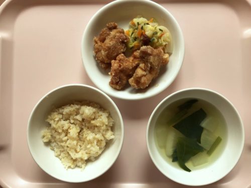 今日の給食