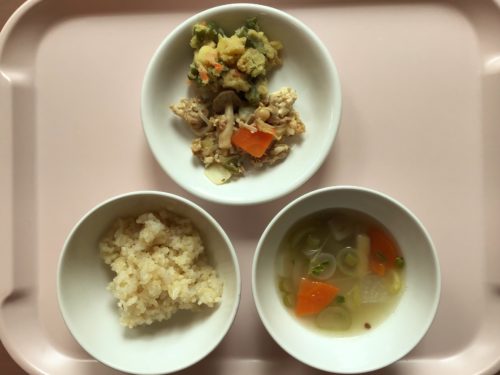 今日の給食