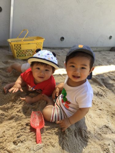 お外で遊んだよ！