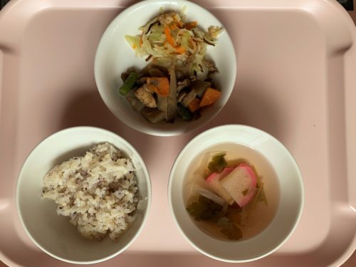 今日の給食
