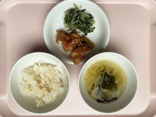 今日の給食