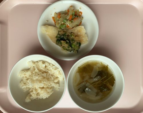 今日の給食