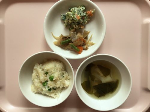 今日の給食