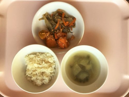 今日の給食