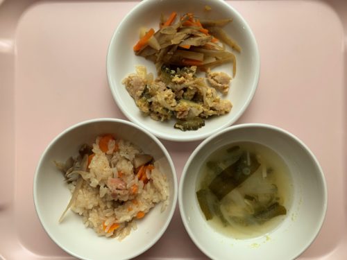 今日の給食