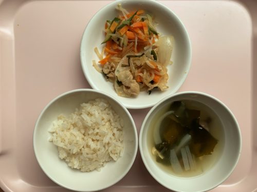 今日の給食