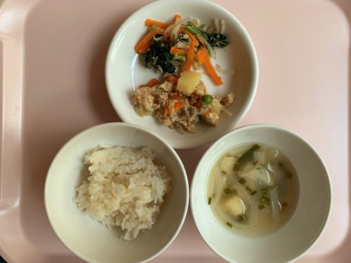 今日の給食