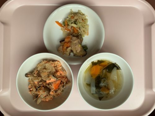 今日の給食