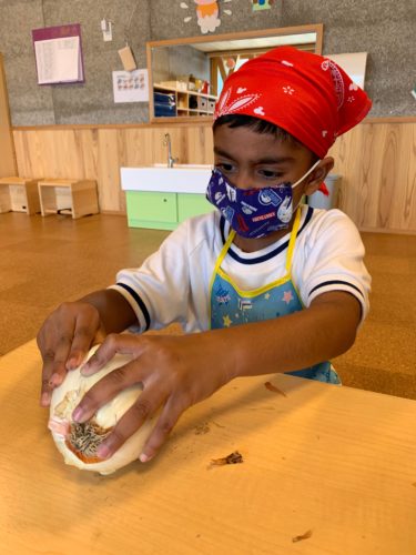 皮むきクッキング☆