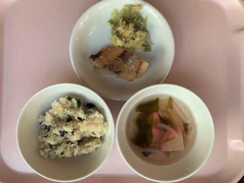 今日の給食