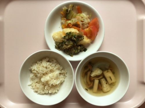 今日の給食