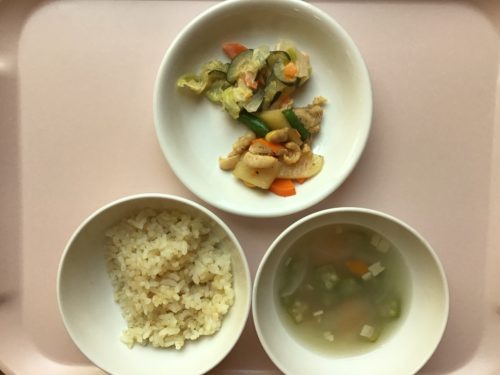 今日の給食