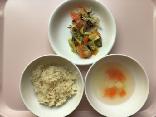 今日の給食