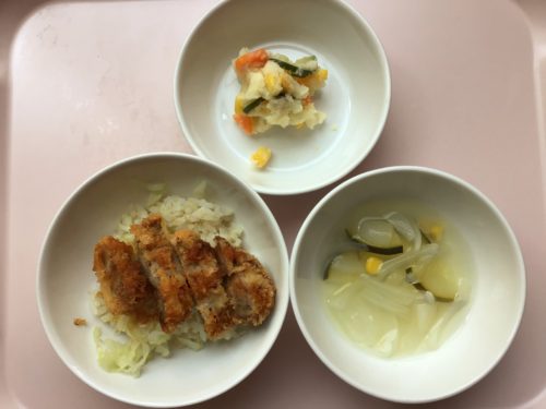 今日の給食