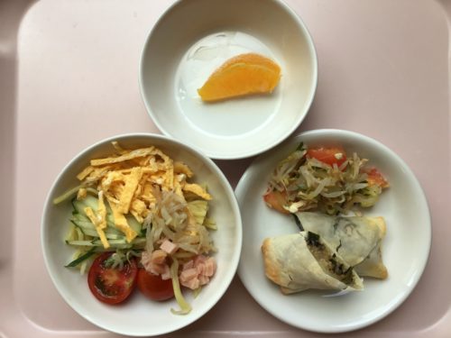 今日の給食
