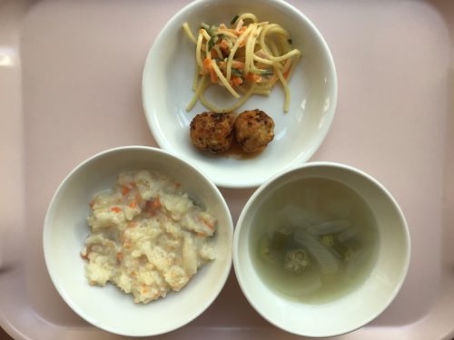 今日の給食