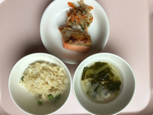 今日の給食