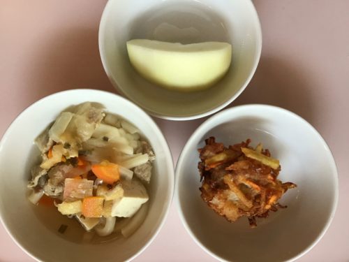 今日の給食