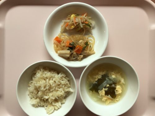 今日の給食