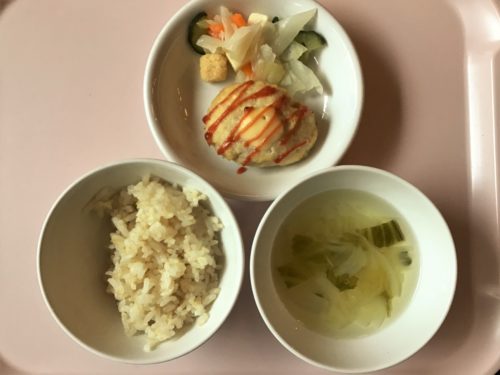 今日の給食