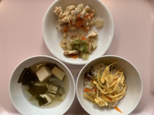 今日の給食