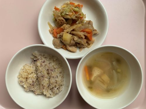 今日の給食