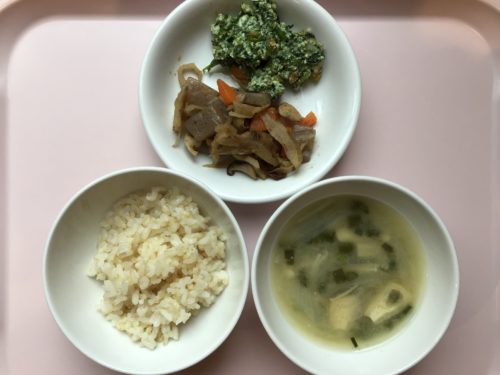 今日の給食