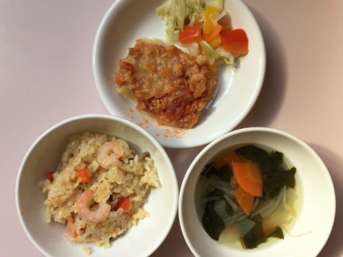 今日の給食
