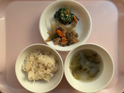 今日の給食