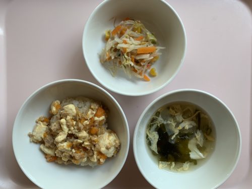今日の給食
