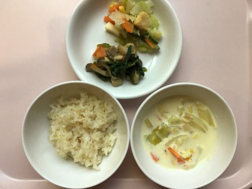 今日の給食