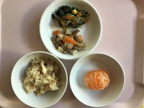 今日の給食