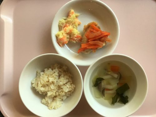 今日の給食