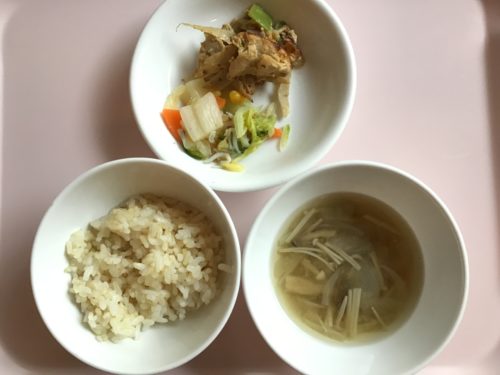 今日の給食